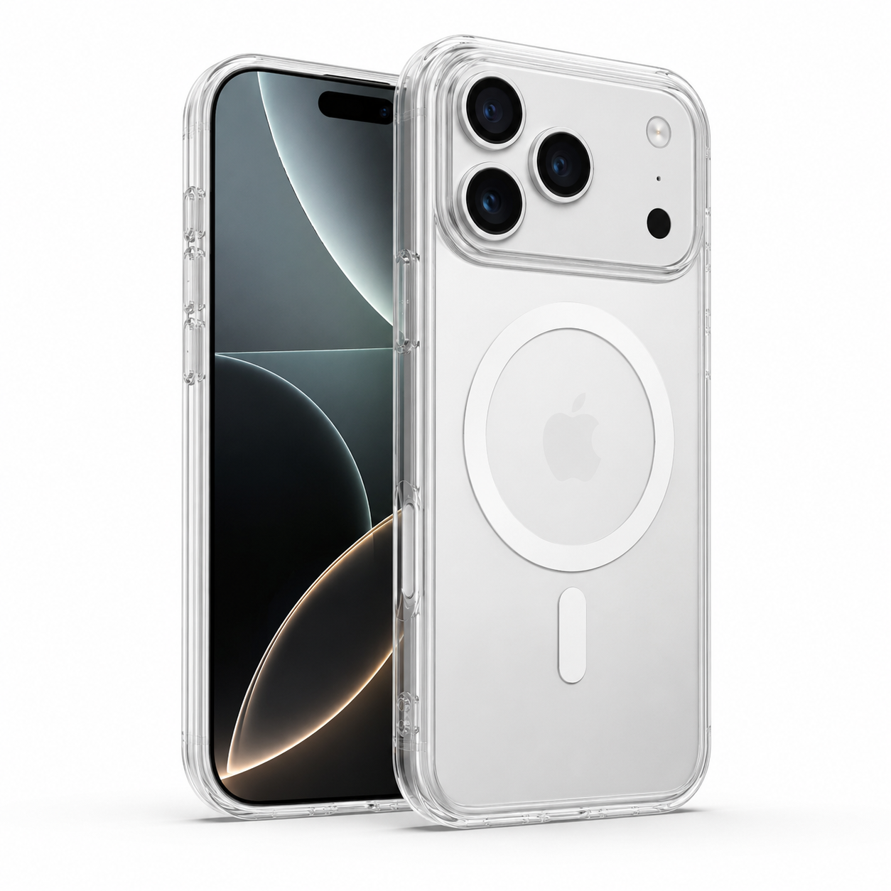 iPhone 17 Pro Max Şeffaf MagSafe Kılıf | Orijinal Animasyonlu, Sararma ve Solma Yapmayan Darbe Korumalı Premium Kılıf